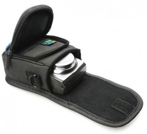 Natec VisionR BAG03 - czarno-niebieska torba na aparat cyfrowy, VRDIG-BAG-03