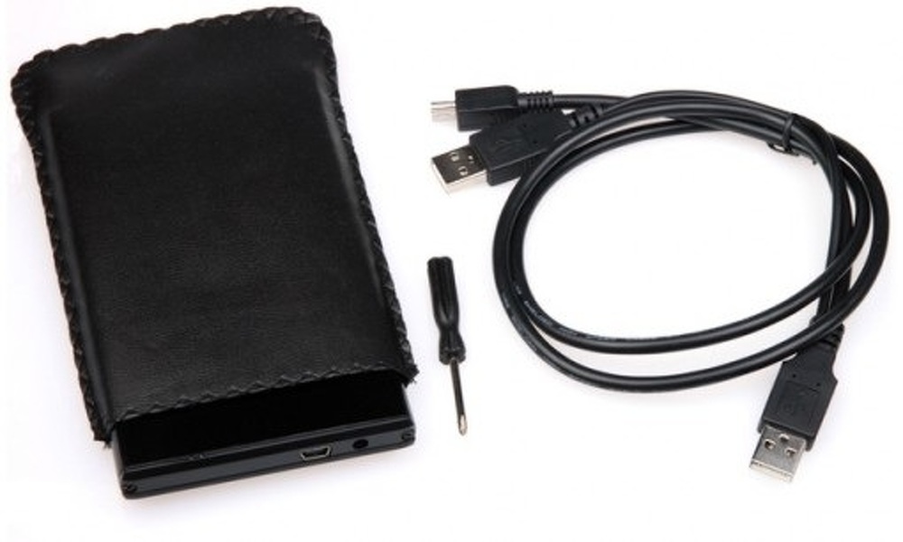 Zdjęcie produktu: Natec Rhino Black - aluminiowa kieszeń na dysk SATA 2.5" USB 2.0, NKZ-0275