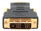 Miniatura zdjęcia: Gembird Adapter DVI męski (18+1) - HDMI męski (A-HDMI-DVI-1)