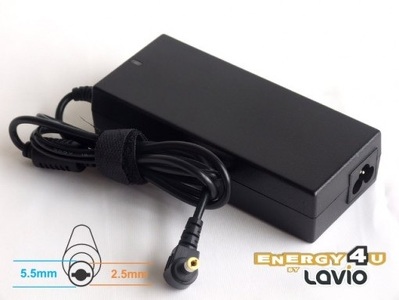 Miniatura produktu: Energy4U PA92 19V / 3.95A (5.5x2.5mm) 75W, zasilacz do notebooka / laptopa HP, Compaq, Toshiba