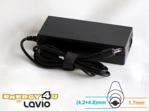 Energy4U PA12 19V / 4.74A (4.2 + 4.8x1.7mm [bullet]) 90W, zasilacz do notebooka / laptopa HP, Compaq