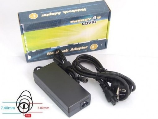 Energy4U PA07 18.5V / 4.9A (7.4x5.0mm) 90W, zasilacz do notebooka / laptopa HP, Compaq