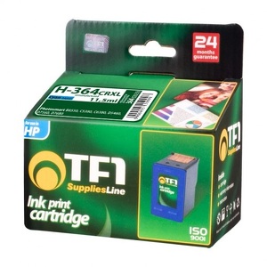 Miniatura produktu: Tusz TFO H-364CR HP 364XL (CB323E) Refabrykowany Cyan 12ml