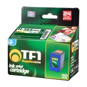 Miniatura produktu: Tusz TFO H-364YR HP 364XL (CB325E) Refabrykowany Yellow 12ml