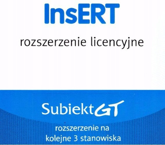 Miniatura produktu: InsERT Subiekt GT - rozszerzenie na następne 3 stanowiska