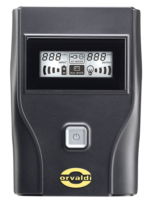 Zdjęcie produktu: Zasilacz UPS Orvaldi 800 Sinus LCD z USB 800VA 480W