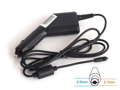 Miniatura produktu: Energy4U CA04 19V / 2.1A (2.5x0.7mm) 40W, zasilacz samochodowy do netbooka Asus EEE PC