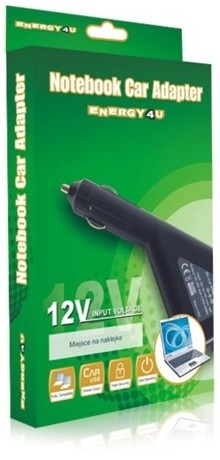 Energy4U CA21 20V / 4.5A (7.7x5.5mm + PIN) 90W, zasilacz samochodowy do notebooka IBM / Lenovo Energy4U CA21 20V / 4.5A (7.7x5.5mm + PIN) 90W, zasilacz samochodowy do notebooka IBM / Lenovo