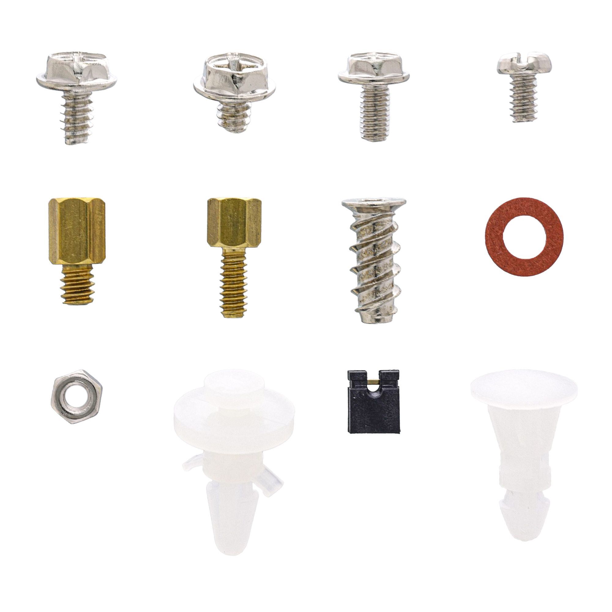 InLine 77789B - zestaw śrubek, podkładek i wkrętów komputerowych (550szt)