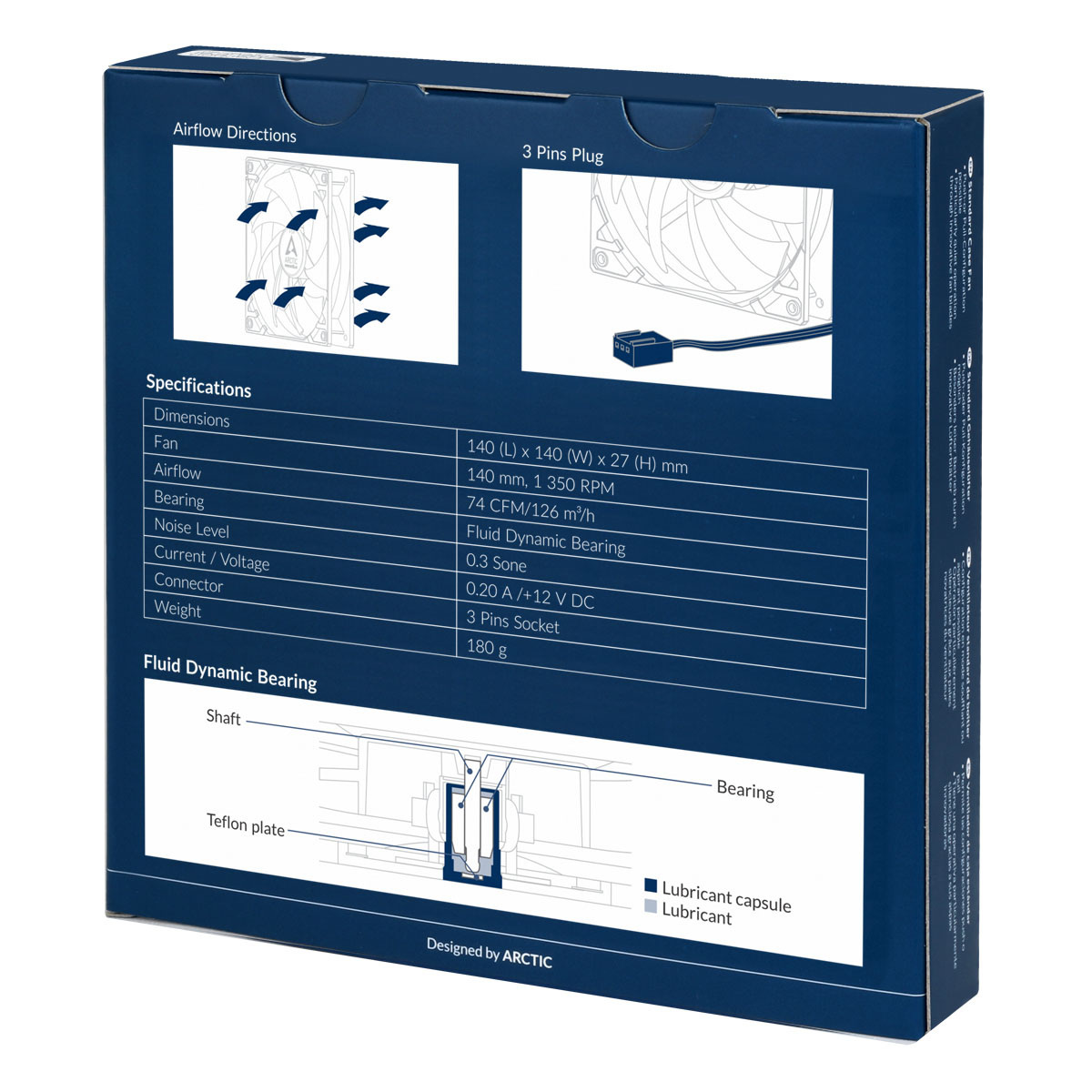 Wentylator Arctic F14 140mm ACFAN00077A Wentylator Arctic F14 140mm ACFAN00077A