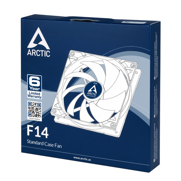 Zdjęcie produktu: Wentylator Arctic F14 140mm ACFAN00077A Zdjęcie produktu: Wentylator Arctic F14 140mm ACFAN00077A