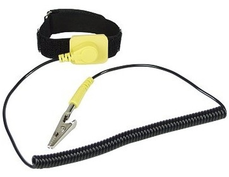 Zdjęcie produktu: InLine 55553 - antystatyczna opaska ESD na nadgarstek z elastycznym przewodem Zdjęcie produktu: InLine 55553 - antystatyczna opaska ESD na nadgarstek z elastycznym przewodem