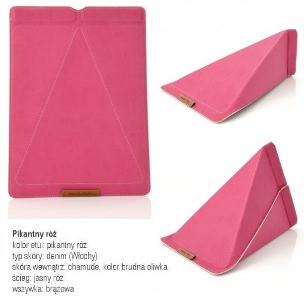 Zdjęcie produktu: Etui i stojak na tablet SnaB Smart Stand Sleeve Pikantny różowe