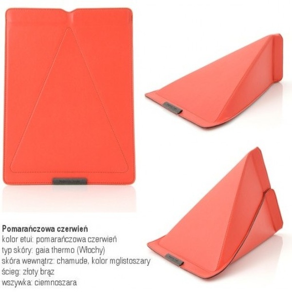 Zdjęcie produktu: Etui i stojak na tablet SnaB Smart Stand Sleeve Pomarańczowa Czerwień