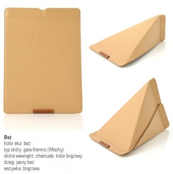 Zdjęcie produktu: Etui i stojak na tablet SnaB Smart Stand Sleeve beżowe