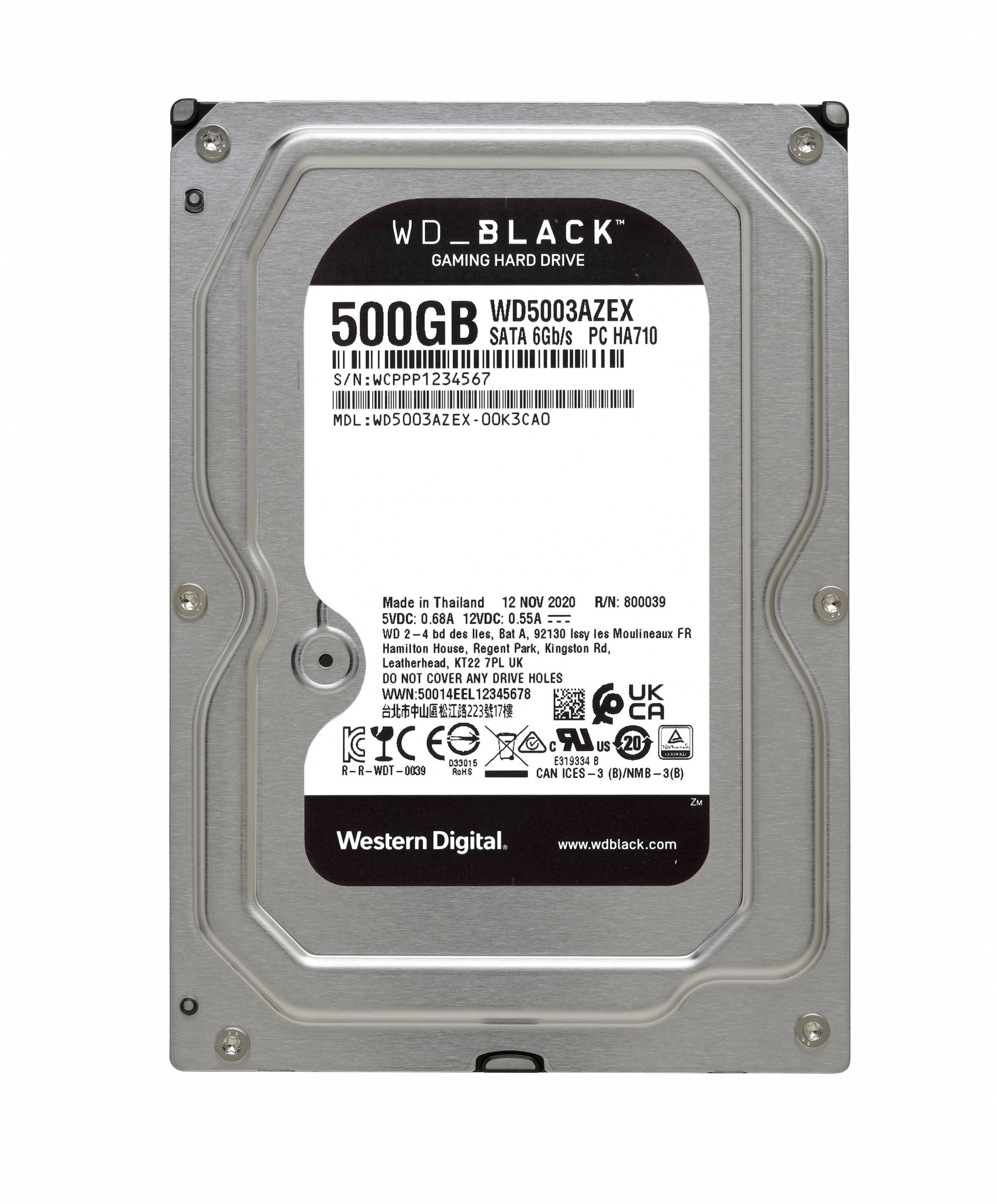 Dysk WD Black WD5003AZEX 500GB sATA III 64MB Dysk WD Black WD5003AZEX 500GB sATA III 64MB