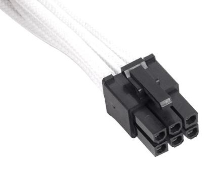 Zdjęcie produktu: SilverStone PP07 (SST-PP07-IDE6W) PCIE-6pin to PCIE-6pin_250mm, white