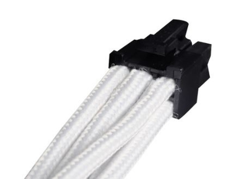 Zdjęcie produktu: SilverStone PP07 (SST-PP07-IDE6W) PCIE-6pin to PCIE-6pin_250mm, white