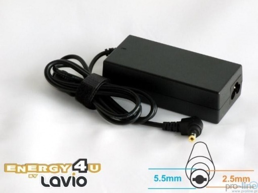Energy4U PA96 19V / 6.3A (5.5x2.5mm) 120W, zasilacz do notebooka / laptopa Asus, Acer, HP, Compaq, Toshiba Energy4U PA96 19V / 6.3A (5.5x2.5mm) 120W, zasilacz do notebooka / laptopa Asus, Acer, HP, Compaq, Toshiba