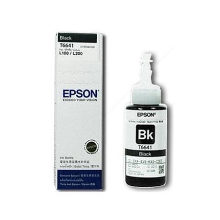 Butelka z tuszem Epson T6641 C13T66414A Black L100/L200 70ml
