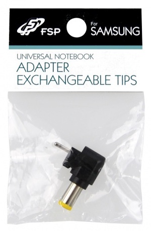 Miniatura produktu: FSP Fortron FSP-TIP B, końcówka dla zasilaczy Fortron do laptopa Samsung