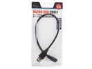 Natec Extreme Media NKA-0426 - kabel Micro USB 2.0 AM-MBM5P 0.3M