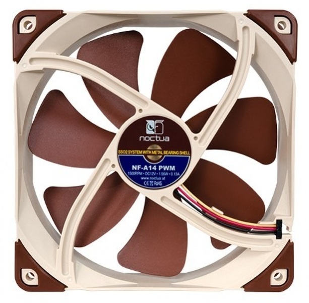Zdjęcie produktu: Noctua NF A14 PWM 140mm Zdjęcie produktu: Noctua NF A14 PWM 140mm