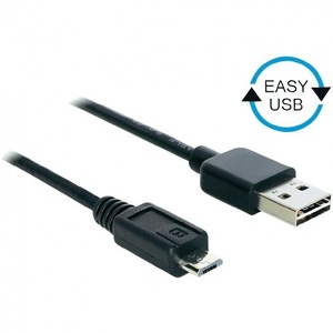Miniatura produktu: Delock 83366 - kabel Easy USB 2.0 Typ A do Micro USB AM0MBM5P do 1.0M