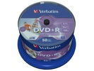 Verbatim DVD+R 4,7GB x16 50szt. do nadruku Wide Photo