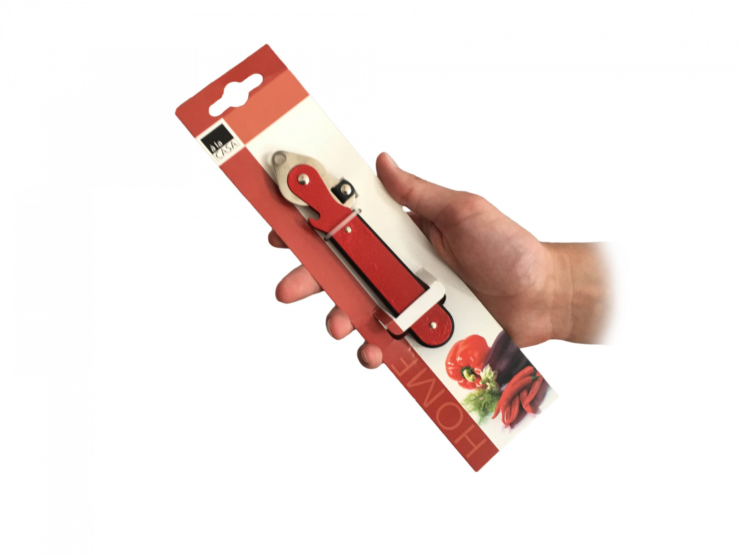 Dźwigniowy otwieracz do konserw a'la Casa