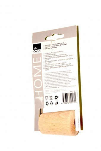 Drewniany wałek do wypieków i PIZZY a'la Casa