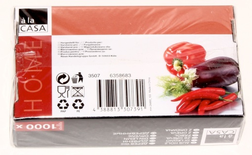 Zdjęcie produktu: Wykałaczki 1000 szt. a'la Casa