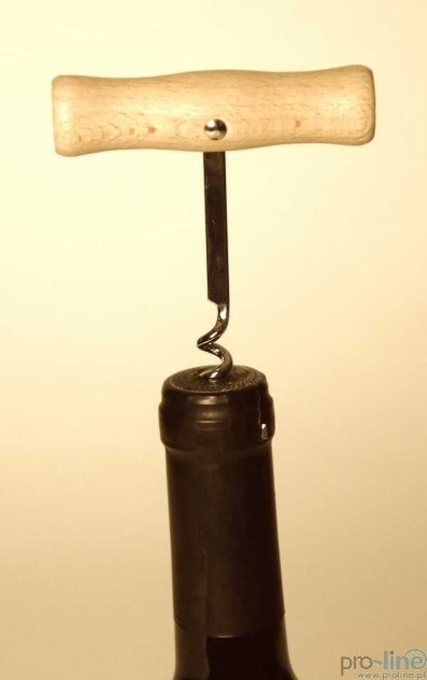 Zdjęcie produktu: Korkociąg drewniany, klasyczny a'la Casa