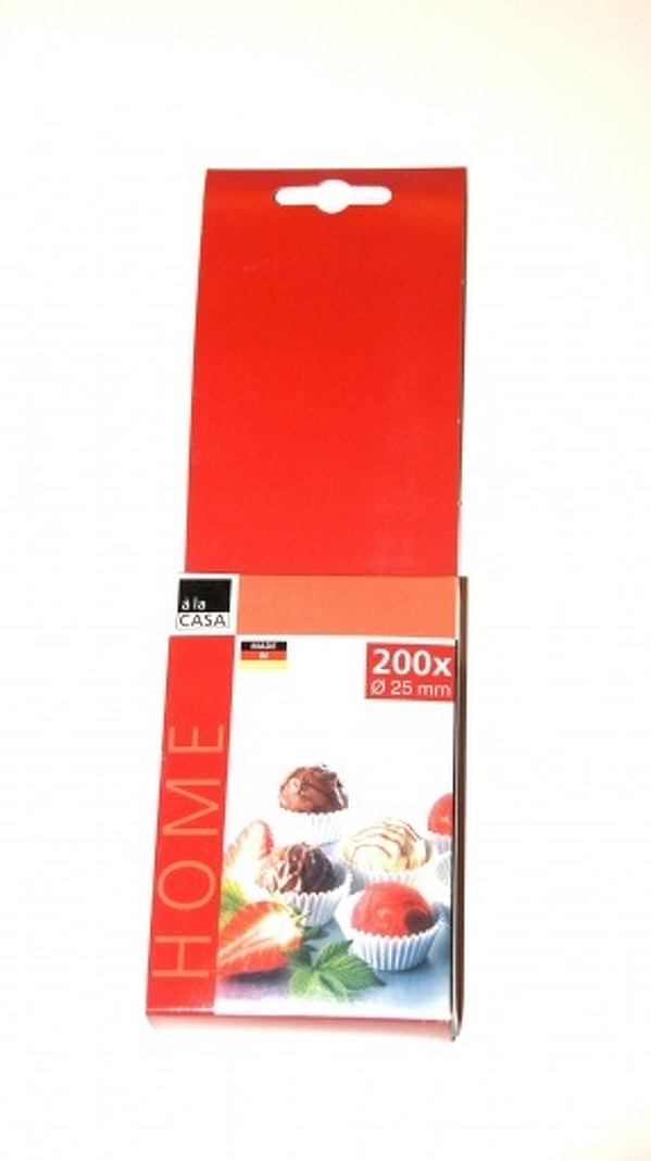 Zdjęcie produktu: Foremki papierowe do pralinek 25mm 200 szt. a'la Casa