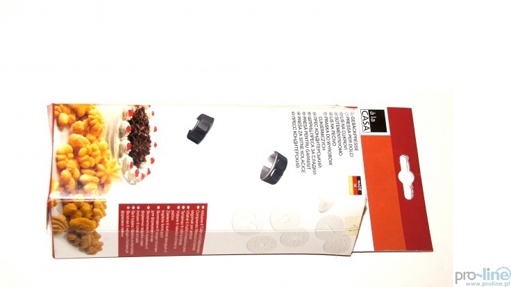 Dekorator, strzykawka, szpryca do wyrobów cukierniczych a'la Casa