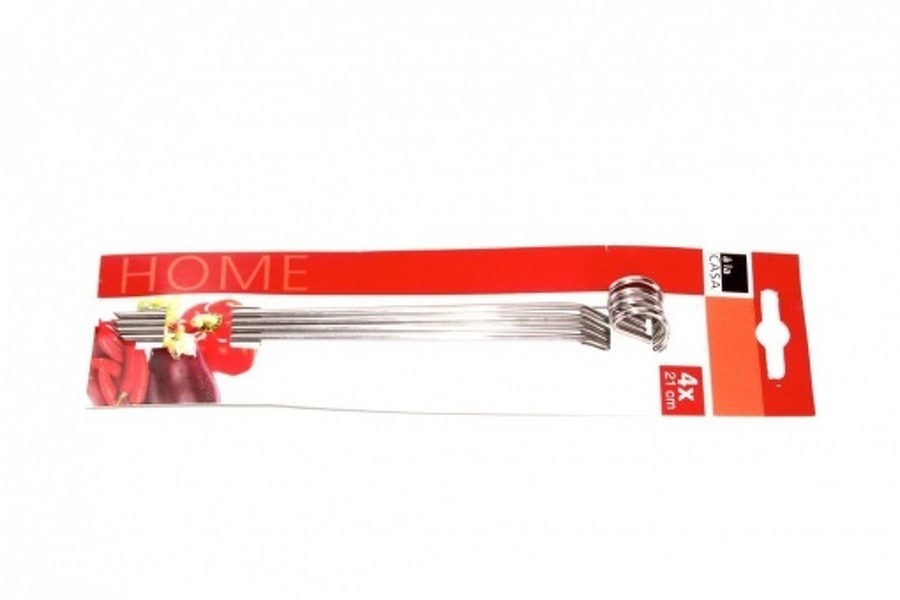 Zdjęcie produktu: Szpikulce do szaszłyków ze stali szlachetnej 21 cm . 4 szt. a'la Casa