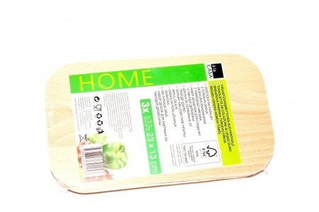 Miniatura produktu: Deseczka śniadaniowa z twardego drewna 3 szt. a'la Casa