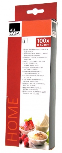 Foremki papierowe do ciastek i mufinów 100 szt. ' la Casa
