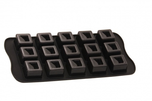 Foremka do kostek lodu i czekolady z silikonu a'la Casa