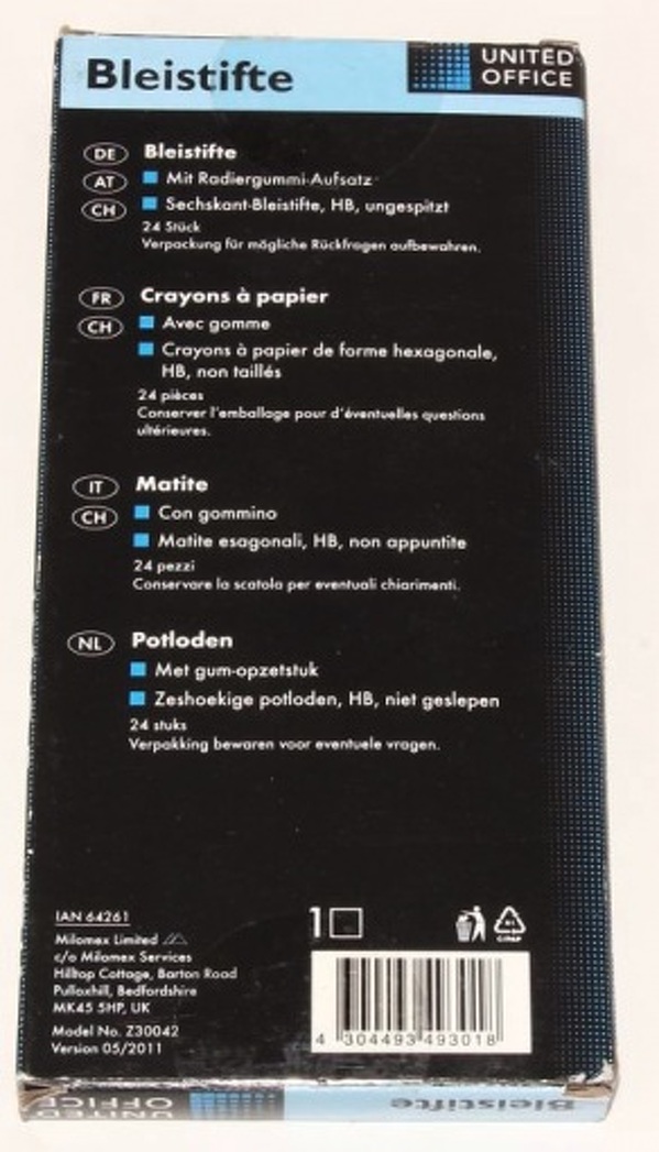 Zdjęcie produktu: Ołówki stolarskie 24 szt. United Office