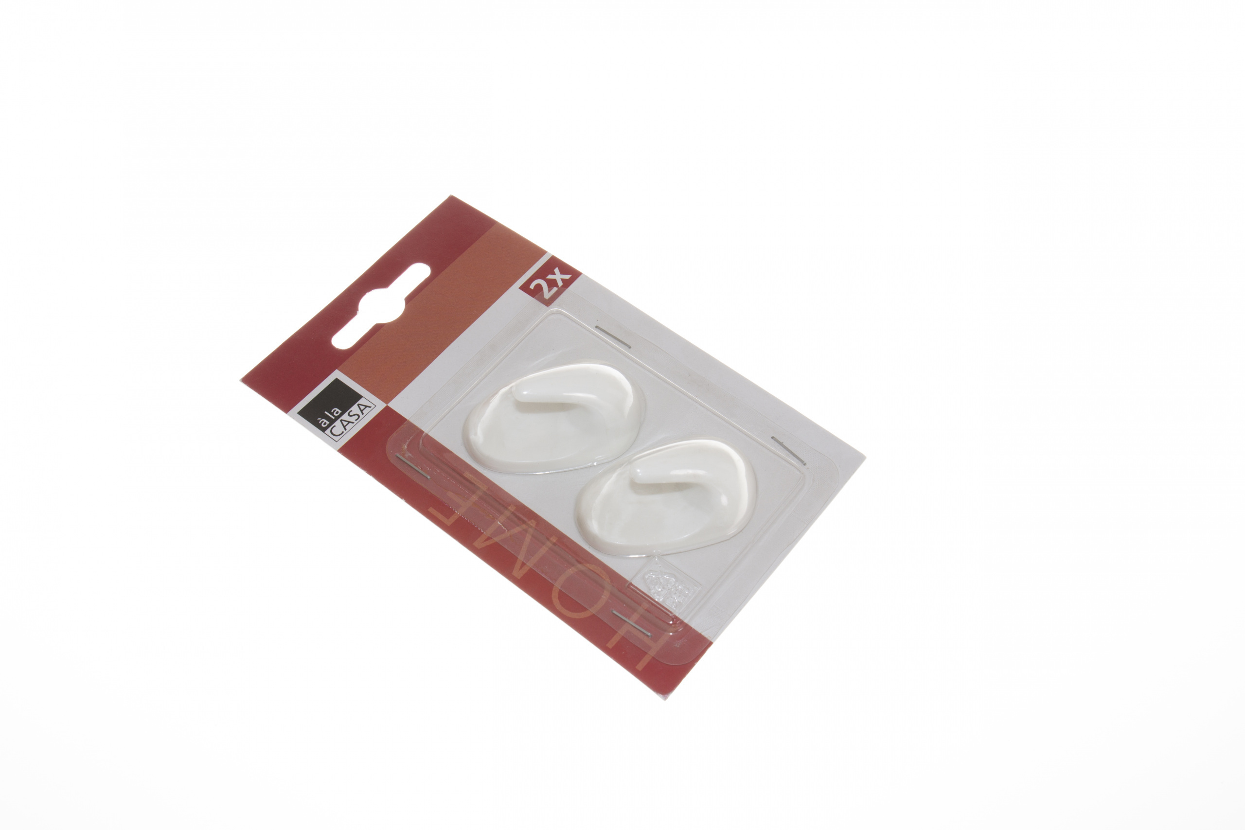 Komplet haków samoprzylepnych 2 szt. a'la Casa