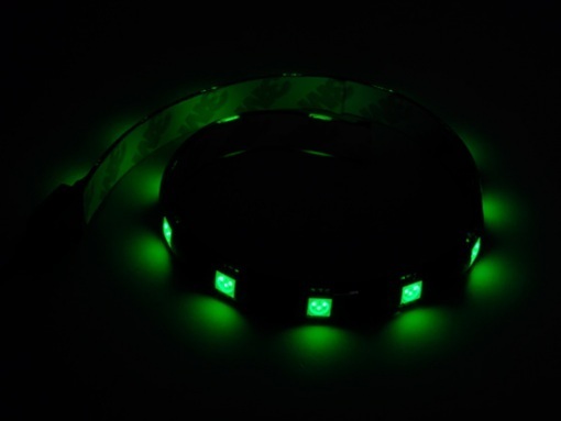 SilverStone LC01 (SST-LS01V) Green, Listwa LED, zielona
