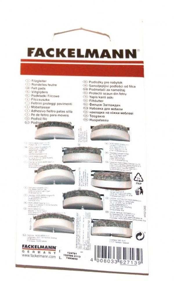 Zdjęcie produktu: Podkładki filcowe 8 szt. Fackelmann
