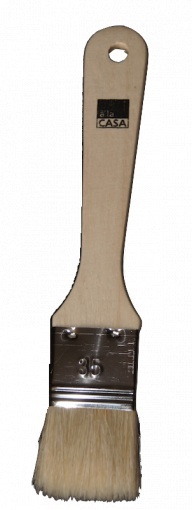 Drewniany pędzel do wypieków włosie naturalne 3,5 cm. a’ la Casa