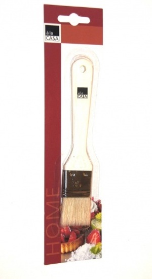 Miniatura produktu: Drewniany pędzel do wypieków włosie naturalne 3,5 cm. a’ la Casa