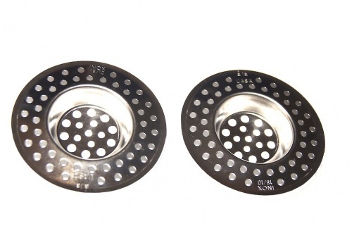 Sitko odpływowe, do zlewozmywaka 2 szt. a'la Casa stal szlachetna