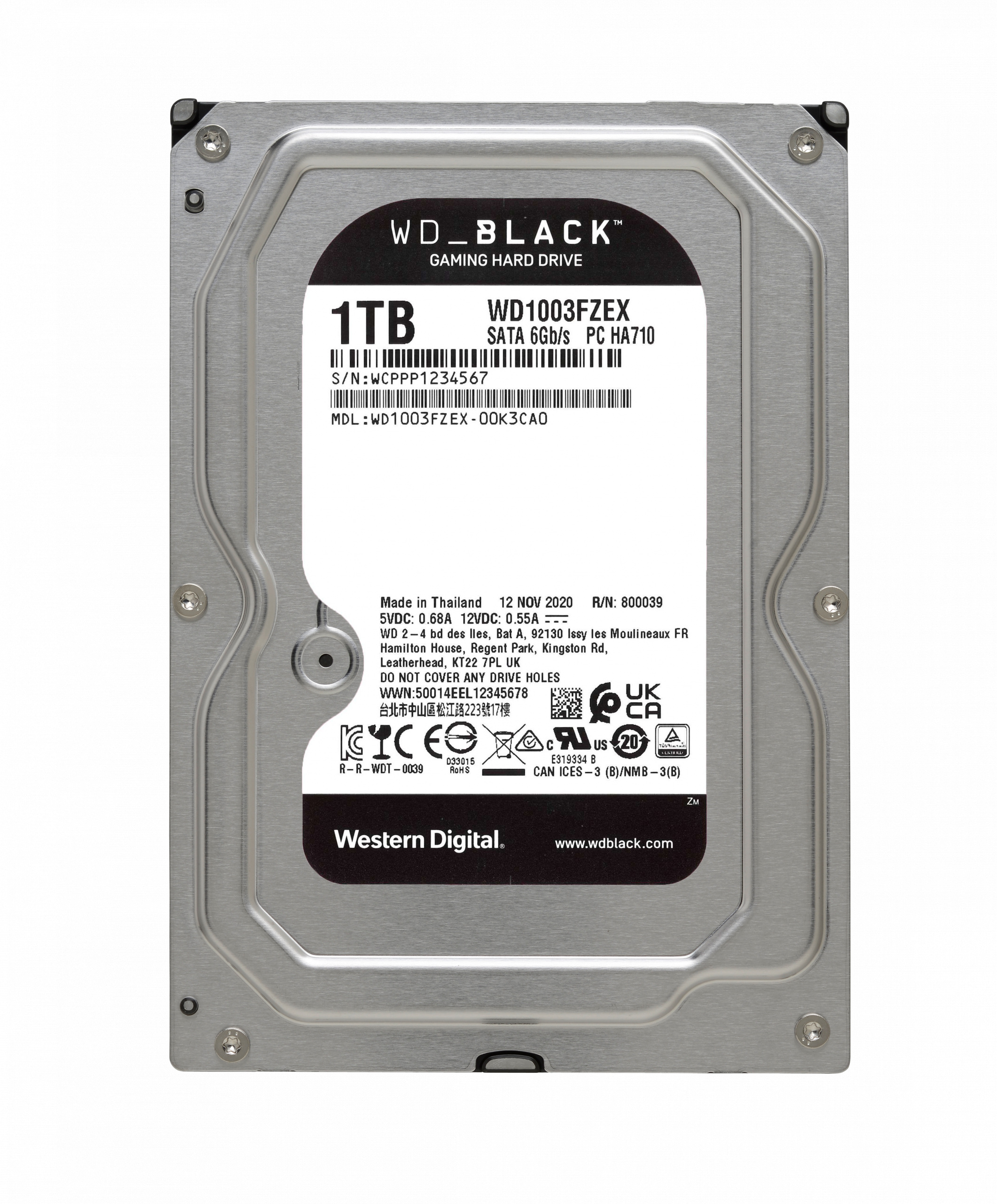 Dysk WD Black WD1003FZEX 1TB sATA III 64MB