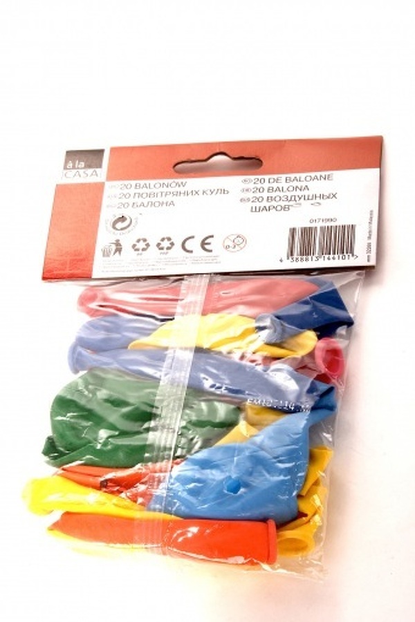 Zdjęcie produktu: Kolorowe Balony20 szt. a'la Casa Zdjęcie produktu: Kolorowe Balony20 szt. a'la Casa