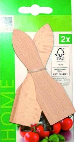 Drewniane patelenki do Raclette 2 szt. a'la Casa