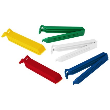 Zamknięcia do torebek Fackelman 6 cm. (5 szt.) Zamknięcia do torebek Fackelman 6 cm. (5 szt.)